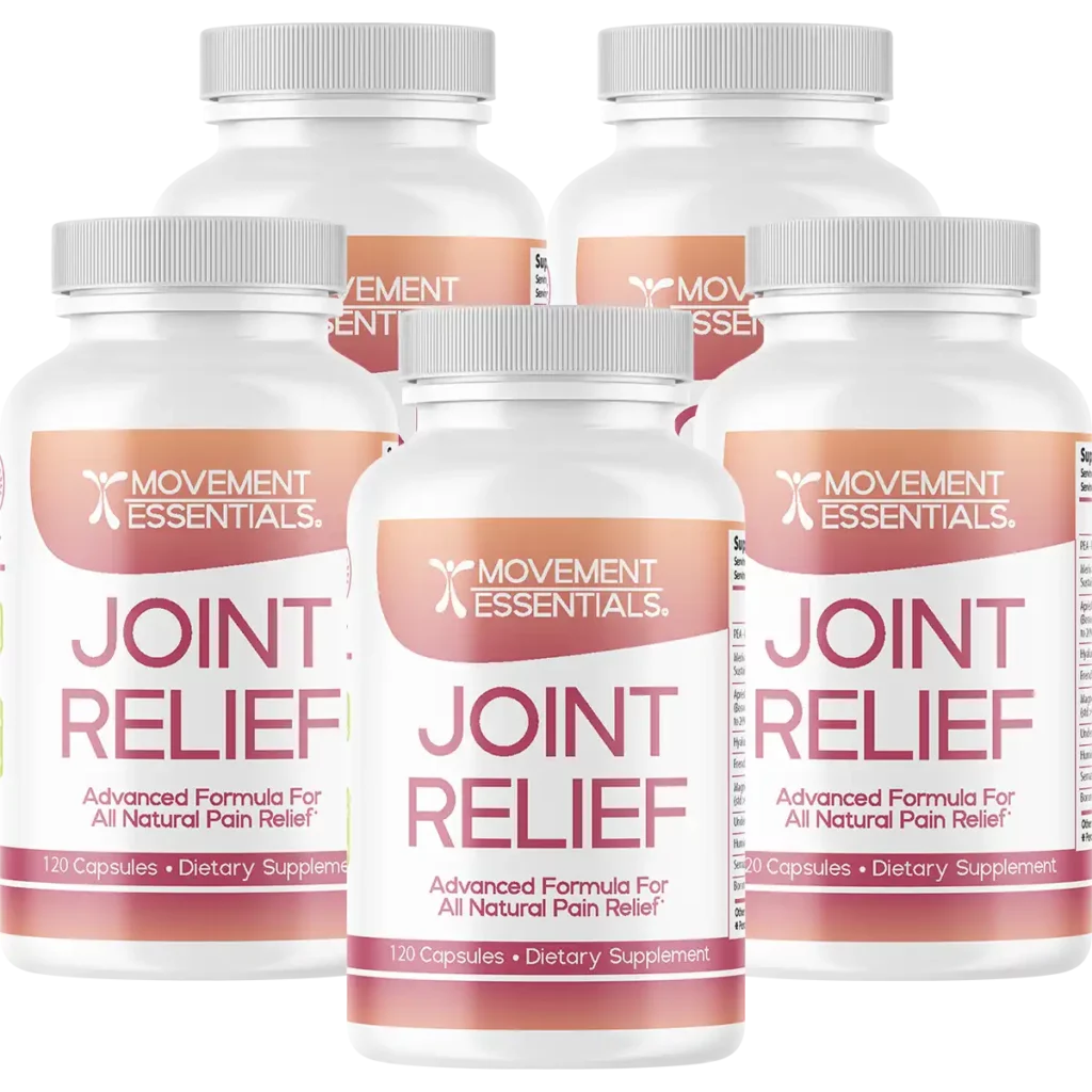 Movement Essentials - Joint Relief - Dietary Supplement - 5 bottles