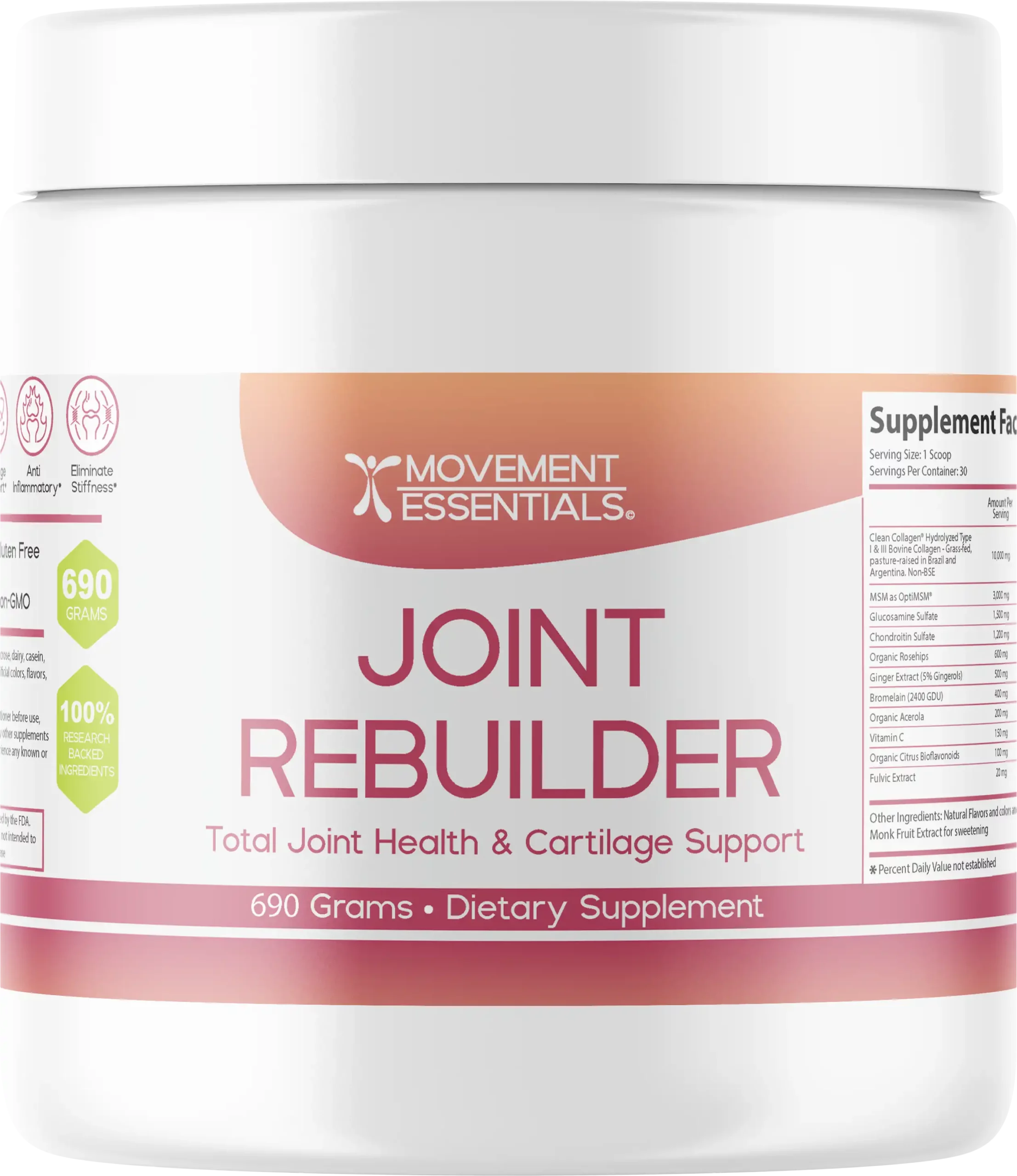 Joint Rebuilder - Dietary Supplement - Single Canister