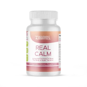 Movement Essentials - Real Calm - Dietary Supplement - bottle front